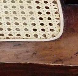 photo of
press cane seat
